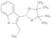 2-(2-Ethylbenzofuran-3-yl)-4,4,5,5-tetramethyl-1,3,2-dioxaborolane