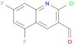 2-Chloro-5,7-difluoroquinoline-3-carbaldehyde