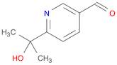 6-(2-hydroxypropan-2-yl)pyridine-3-carbaldehyde