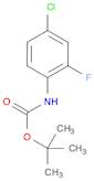 tert-butyl N-(4-chloro-2-fluorophenyl)carbamate