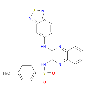 N-[3-(2,1,3-benzothiadiazol-5-ylamino)quinoxalin-2-yl]-4-methylbenzenesulfonamide