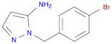 1-[(4-Bromophenyl)methyl]-1H-pyrazol-5-amine