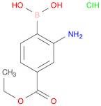 Benzoic acid,3-amino-4-borono-, 1-ethyl ester, hydrochloride (1:1)