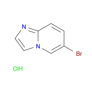 Imidazo[1,2-a]pyridine,6-bromo-, hydrochloride (1:1)