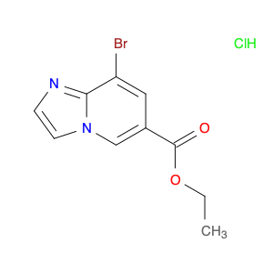 Ethyl 8-bromoimidazo[1,2-a]pyridine-6-carboxylate, HCl