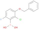 Boronic acid,B-[2-chloro-6-fluoro-3-(phenylmethoxy)phenyl]-