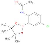 N-[4-chloro-2-(4,4,5,5-tetramethyl-1,3,2-dioxaborolan-2-yl)phenyl]acetamide