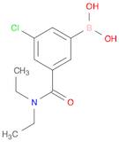 Boronic acid,B-[3-chloro-5-[(diethylamino)carbonyl]phenyl]-