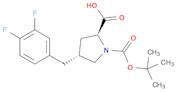 (2S,4R)-1-(tert-Butoxycarbonyl)-4-(3,4-difluorobenzyl)pyrrolidine-2-carboxylic acid