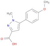 5-(4-methoxyphenyl)-1-methylpyrazole-3-carboxylic acid