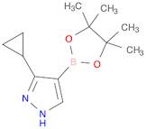 3-cyclopropyl-4-(tetramethyl-1,3,2-dioxaborolan-2-yl)-1H-pyrazole