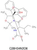 (4S,5R)-3-((((9H-Fluoren-9-yl)methoxy)carbonyl)-L-isoleucyl)-2,2,5-trimethyloxazolidine-4-carboxyl…