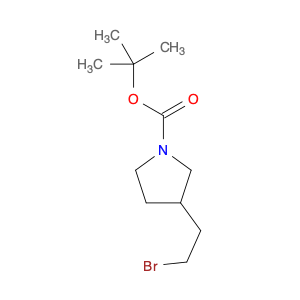 tert-butyl 3-(2-bromoethyl)pyrrolidine-1-carboxylate