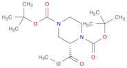 (S)-1,4-Di-tert-butyl 2-methyl piperazine-1,2,4-tricarboxylate