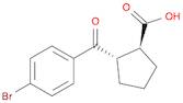 (1S,2S)-2-(4-Bromobenzoyl)cyclopentanecarboxylic acid