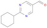 2-cyclohexyl-5-pyrimidinecarbaldehyde