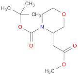 tert-butyl (3S)-3-(2-methoxy-2-oxoethyl)morpholine-4-carboxylate