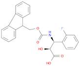 (2S,3S)-3-((((9H-Fluoren-9-yl)methoxy)carbonyl)amino)-3-(2-fluorophenyl)-2-hydroxypropanoic acid