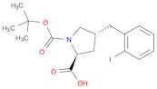 (2S,4R)-1-(tert-Butoxycarbonyl)-4-(2-iodobenzyl)pyrrolidine-2-carboxylic acid