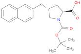 (2S,4R)-1-(tert-Butoxycarbonyl)-4-(naphthalen-2-ylmethyl)pyrrolidine-2-carboxylic acid