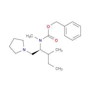 Benzyl methyl((2S,3R)-3-methyl-1-(pyrrolidin-1-yl)pentan-2-yl)carbamate