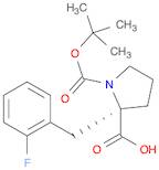 (R)-1-(tert-Butoxycarbonyl)-2-(2-fluorobenzyl)pyrrolidine-2-carboxylic acid