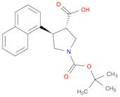 Boc-(+/-)-trans-4-(1-naphthyl)-pyrrolidine-3-carboxylic acid