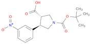 BOC-(TRANS)-4-(3-NITRO-PHENYL)-PYRROLIDINE-3-CARBOXYLIC ACID