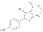 5-Bromo-1-p-tolyl-1H-pyrazole-4-carboxylic acid ethyl ester