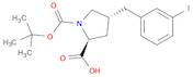 (2S,4R)-1-(tert-Butoxycarbonyl)-4-(3-iodobenzyl)pyrrolidine-2-carboxylic acid