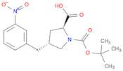 (2S,4R)-1-(tert-Butoxycarbonyl)-4-(3-nitrobenzyl)pyrrolidine-2-carboxylic acid