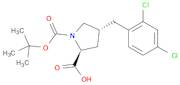 (2S,4R)-1-(TERT-BUTOXYCARBONYL)-4-(2,4-DICHLOROBENZYL)PYRROLIDINE-2-CARBOXYLIC ACID