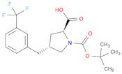 (2S,4R)-1-(tert-Butoxycarbonyl)-4-(3-(trifluoromethyl)benzyl)pyrrolidine-2-carboxylic acid