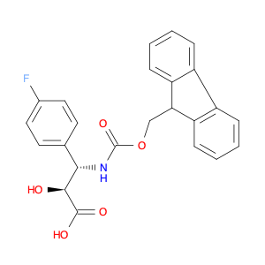 (2S,3S)-3-((((9H-Fluoren-9-yl)methoxy)carbonyl)amino)-3-(4-fluorophenyl)-2-hydroxypropanoic acid