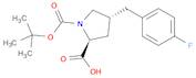 (2S,4R)-1-(tert-Butoxycarbonyl)-4-(4-fluorobenzyl)pyrrolidine-2-carboxylic acid