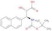 (2S,3S)-3-((tert-Butoxycarbonyl)amino)-2-hydroxy-3-(naphthalen-2-yl)propanoic acid