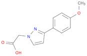 2-[3-(4-methoxyphenyl)pyrazol-1-yl]acetic acid