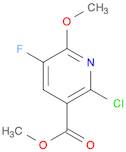 methyl 2-chloro-5-fluoro-6-methoxypyridine-3-carboxylate