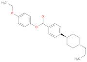 Benzoic acid, 4-(4-propylcyclohexyl)-, 4-ethoxyphenyl ester, trans-