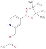 2-(Acetoxymethyl)pyridine-4-boronic acid pinacol ester