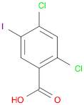 2,4-dichloro-5-iodobenzoic acid