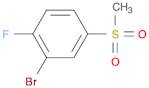 2-bromo-1-fluoro-4-(methylsulfonyl)benzene