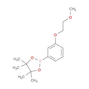 2-[3-(2-Methoxyethoxy)phenyl]-4,4,5,5-tetramethyl-1,3,2-dioxaborolane