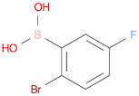 2-Bromo-5-fluorobenzeneboronic acid