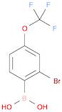 2-Bromo-4-(trifluoromethoxy)phenylboronic acid