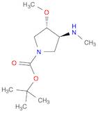 (3S,4S)-tert-Butyl 3-methoxy-4-(methylamino)pyrrolidine-1-carboxylate