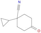 1-Cyclopropyl-4-oxocyclohexanecarbonitrile