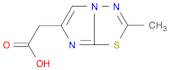 Imidazo[2,1-b]-1,3,4-thiadiazole-6-acetic acid, 2-methyl-