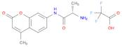 Propanamide, 2-amino-N-(4-methyl-2-oxo-2H-1-benzopyran-7-yl)-,(2S)-, mono(trifluoroacetate)