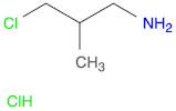 1-Propanamine, 3-chloro-2-methyl-, hydrochloride